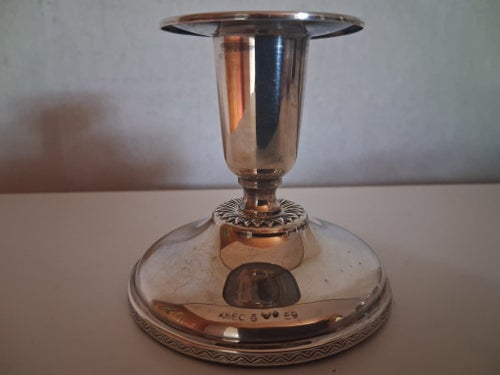 Ljusstake i silver