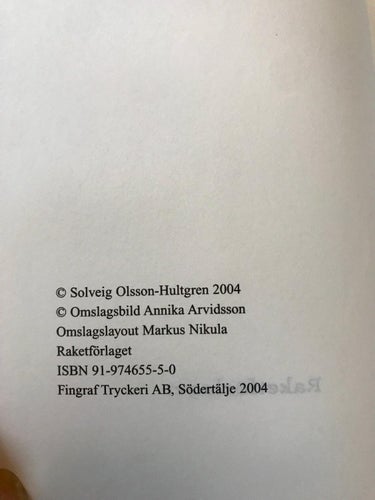 HIMMEL OCH PANNKAKA Solveig Olsson-Hultgren 2004