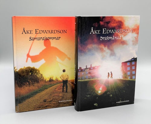 Samurajsommar och uppföljaren Drakmånad av Åke Edwardson (samurajer, Japan)