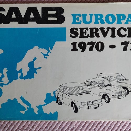 Saab Europa Service 1970 - 71