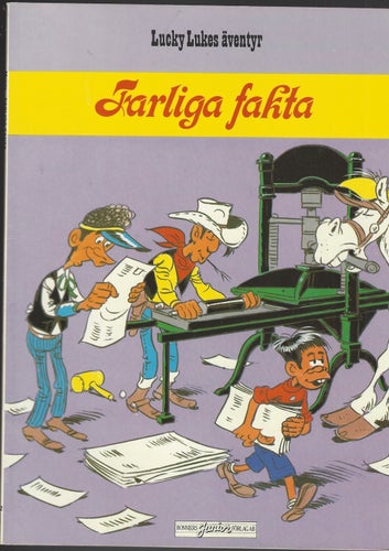 Lucky Luke Farliga Fakta skick vf