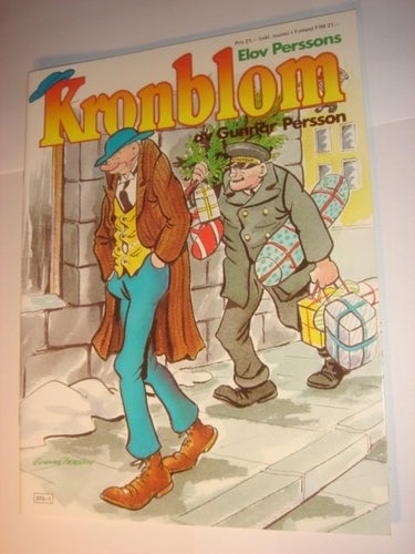 KRONBLOM 1987 JULALBUM NY OLÄST UTAN ÅRTAL