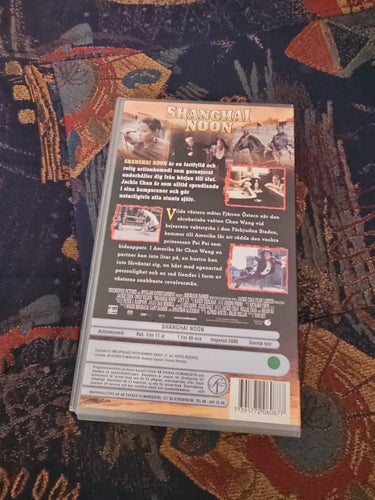 Shanghai Noon - Jackie Chan, Owen Wilson VHS