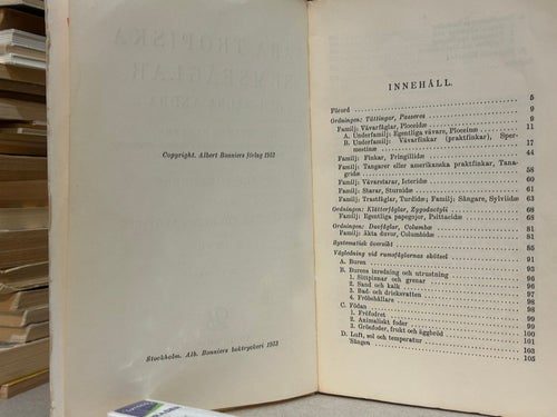 Våra tropiska rumsfåglar av Rudolf Söderberg. Bok. Good