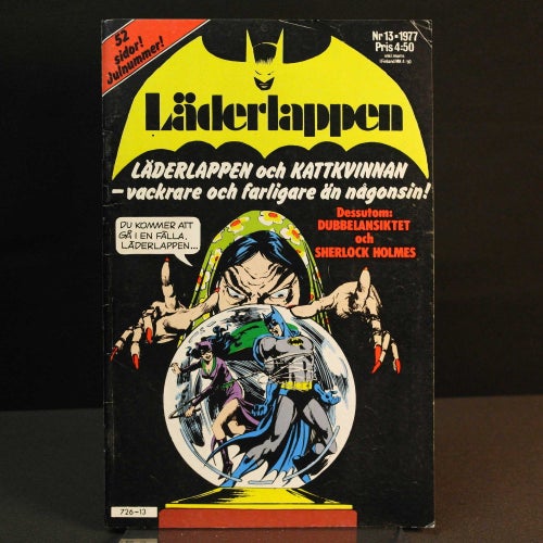 Läderlappen - 1977 - NR 13 - Läderlappen och Kattkvinnan
