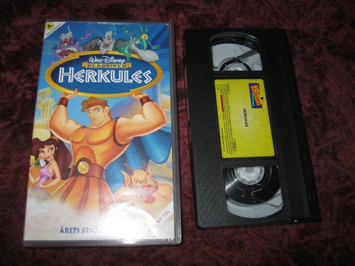 HERKULES (WALT DISNEY) SVENSKT TAL VHS