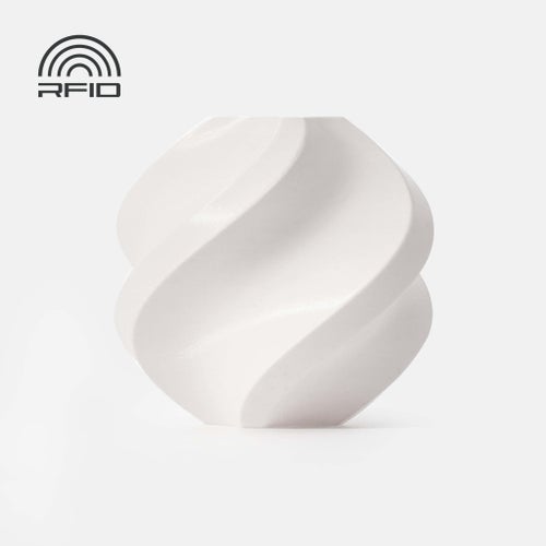BAMBU LAB - PLA Basic - Color : Jade White (10100) - med Spool