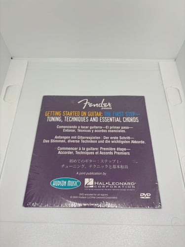 Fender Presents Getting Started on Guitar DVD