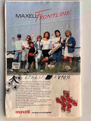 Spindelmannen - 1988:8 G-VG med poster och reklam
