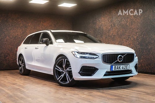 Volvo V90 T8 AWD R-Design | H/K | Pano | Luft | HuD | 2128 kr/mån