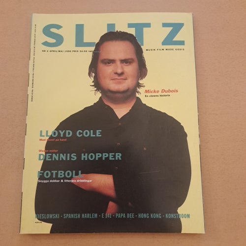 Slitz tidning från april/maj 1990
