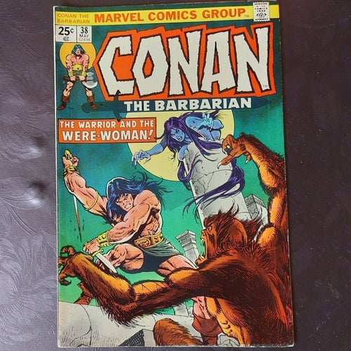 Marvel's Conan the Barbarian 1974 Vol 1#38 MAY VF BEG PRIS 299 FRAKT 89