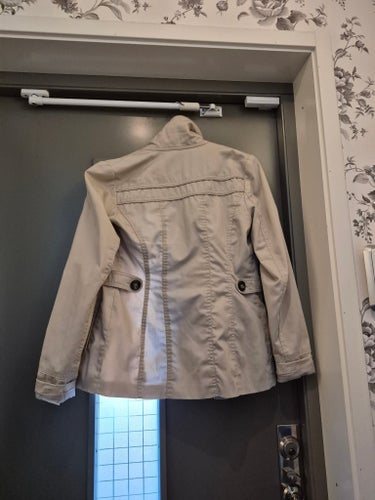 Beige tunn kappa XS