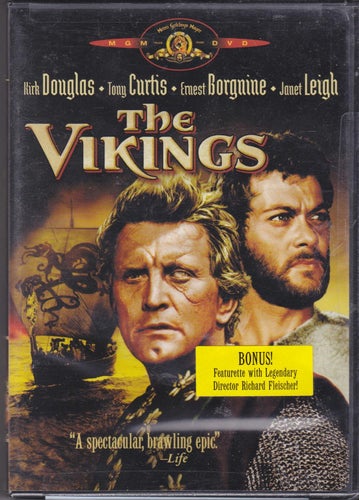 DVD / The Vikings / OBS! Reg 1, OBS! Ej svensk text / Ny & Inplastad