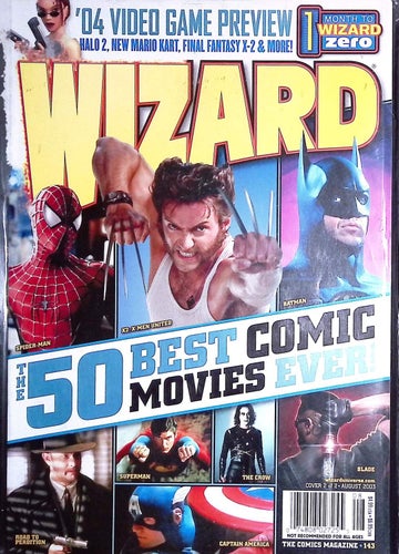 Tidning Wizard Comics Magazine No 143