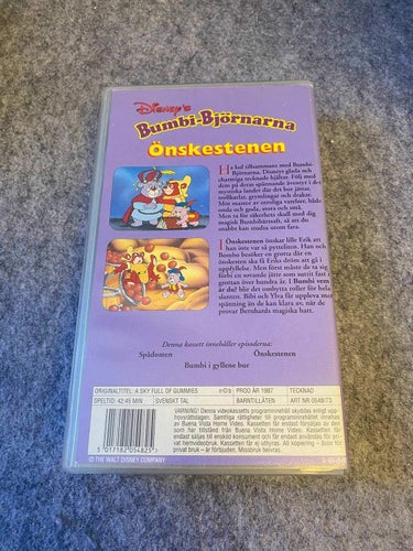 Walt Disney - Bumbi-Björnarna - Önskestenen - VHS