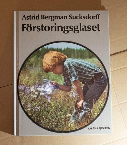 Förstoringsglaset - Astrid Bergman Sucksdorff - bok foto bilder vintage