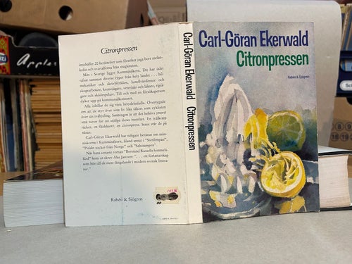 Citronpressen av Carl-Göran Ekerwald, bok, Very good plus