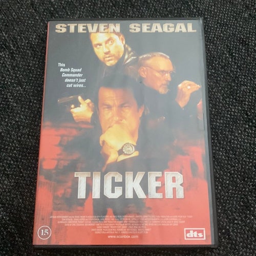 Ticker (DVD) med Steven Seagal