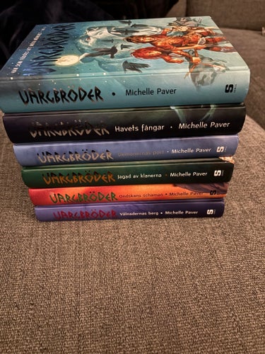 Vargbröder | Michelle Pave | Bok 1- 6 | Bunden |