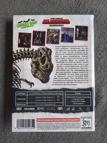 Dr. Mordrid (Rexosaurus) DVD. Hardbox.