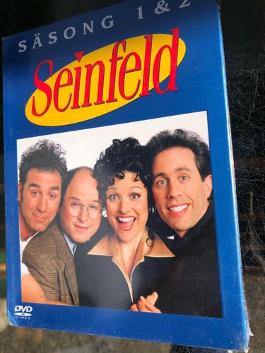 Seinfeld säsong 1 och 2 dvd