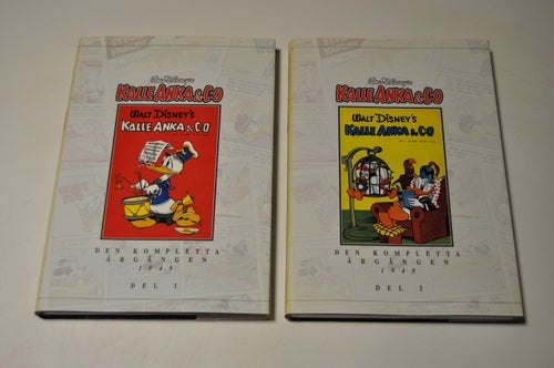 KALLE ANKA & C:O - den kompetta årgången 1949, del 1+2= komplett - Disney