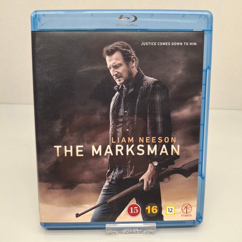 The Marksman - Liam Neeson - Blu-ray film, Svensk text, Fint skick