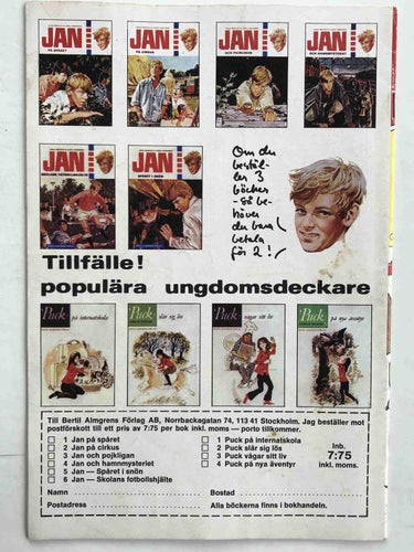Walt Disney´s Serier - 1972:11 VG-FN