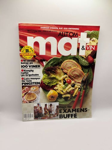 Allt om Mat & Vin nr 7 1990 – Examensbuffé pingst menyer