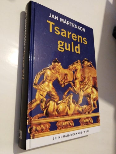 Tsarens guld - Jan Mårtenson, bok inbunden. Very Fine