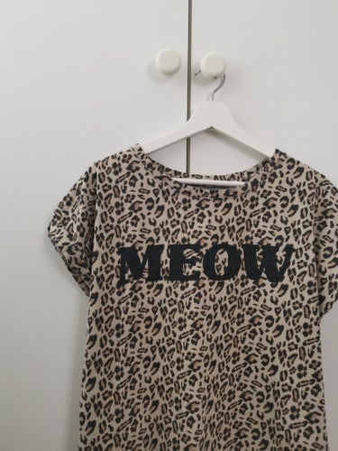 Leopardmönstrad nattlinne från Bikbok