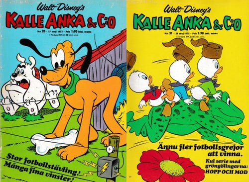 Kalle Anka & Co Nr 20 & 21 (1973)