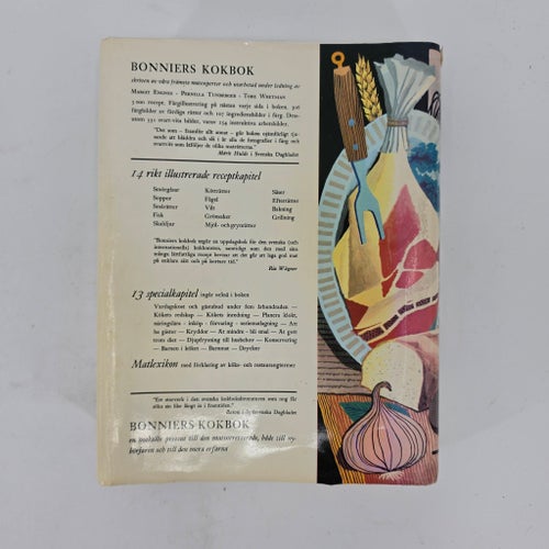 Bonniers Kokbok 1977 – Klassisk svensk kokbok med ca 3 000 recept