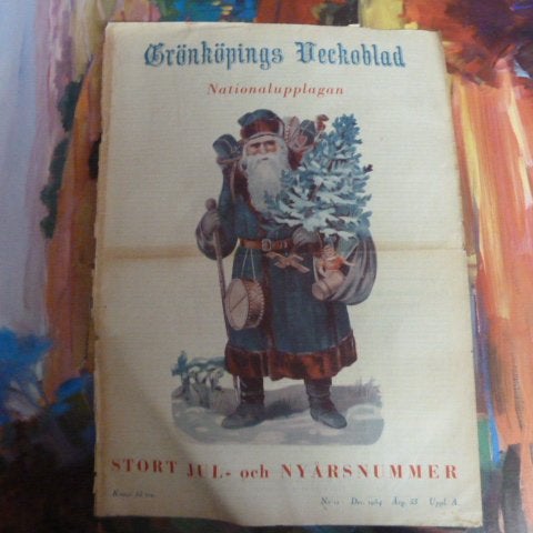 GRÖNKÖPINGS VECKOBLAD, 1954 NR 12, TIDNING