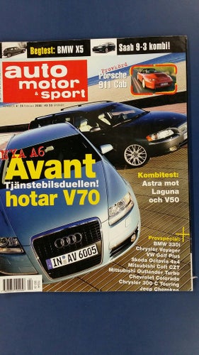 Auto motor & sport 4 2005: Chrysler 300C Touring, Jeep Cherokee 2,8 CRD
