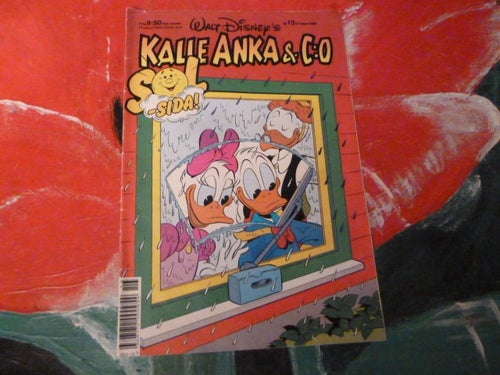 KALLE ANKA & CO, NR 13-1989, TIDNING