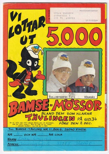 Bamse 1983-11