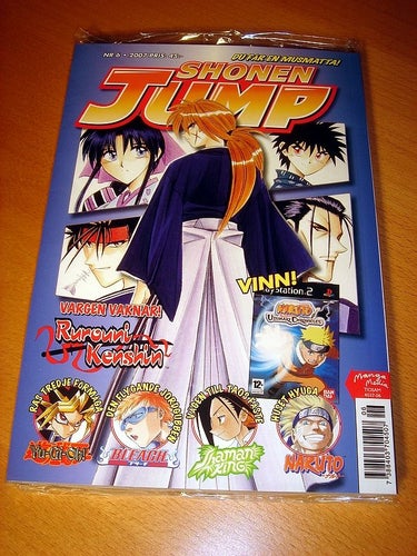 SHONEN JUMP (svensk) NY OLÄST Nr 6 2007 MUSMATTA