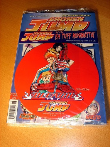 SHONEN JUMP (svensk) NY OLÄST Nr 6 2007 MUSMATTA