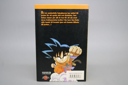 Dragon Ball - Kampen mot nappa - Manga på Svenska