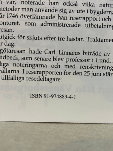 I Carl Linnæi Spår på en cykelled genom Vänersborgsområdet, Very fine+
