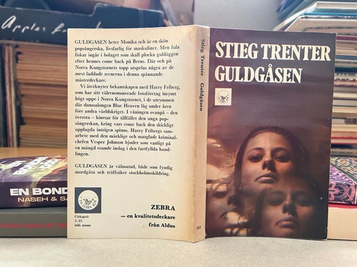 Guldgåsen av Stieg Trenter, bok, Very good plus