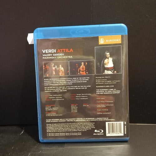 Attila - Verdi - Blu-ray