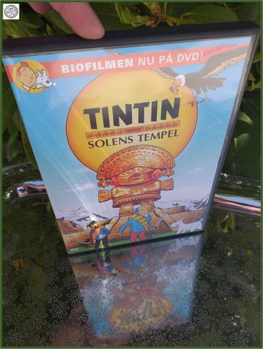 DVD Tintin Solens tempel 1 tim 11 min svenska Fint skick