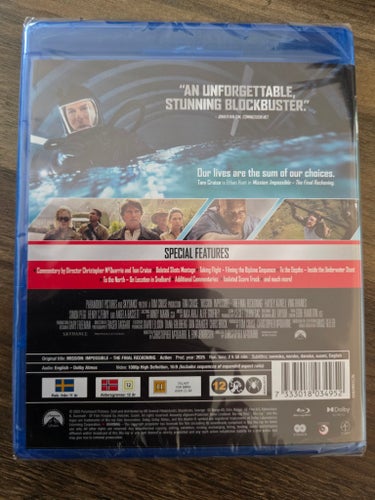 Mission: Impossible - The Final Reckoning (SVENSK TEXT) (INPLASTAD)