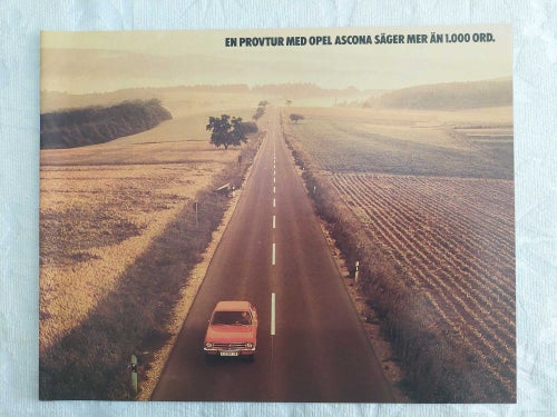 Opel Ascona 1973 ..