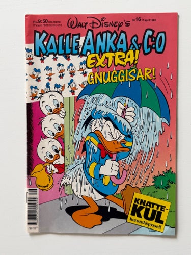 Kalle Anka & C:o EXTRA! GNUGGISAR! Walt Disney's 1989