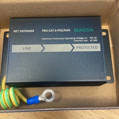 Net Defender PRO-CAT 6-POE/RJ45 Överspänningsskydd