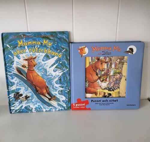 Mamma Mu Bok & Pusselbok S Nordqvist J Wieslander